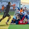 Italiaanse keeper (38) voorkomt degradatie met spectaculaire omhaal: ‘Net als Cristiano Ronaldo’