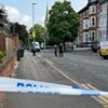 Man arrested after car hits number of pedestrians