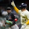 Monasterio and Durbin homer in the Brewers' 7-5 victory over the Diamondbacks