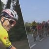 Wout van Aert is eerste die aanvalt zonder succes, zware strijd om plekje in vlucht van de dag