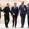 "Freie Welt ist wirklich geeint": Macron: USA werden Ukraine-Waffenruhe überwachen