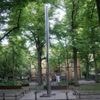 Wasser marsch in Berlin-Wilmersdorf: Brunnenstele auf dem Fasanenplatz repariert