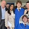 Linda Evangelista reunites with ex Francois-Henri Pinault and his wife Salma Hayek as they celebrate son Augustin, 18, graduating high school