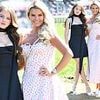 Kerry Katona, 44, and daughter Heidi, 18, slip into glamorous dresses as they spend quality time at Chester races