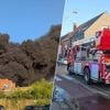 Brand in Borgersteinlei veroorzaakt imposante rookwolk: “Aangrenzende woning tijdelijk onbewoonbaar”