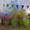 À Craon, plus de 300 participants pour une première course colorée