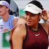 Emma Raducanu is thrashed by Iga Swiatek AGAIN - as British No 2 wins just three games against the four-time French Open champion
