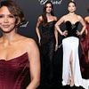 Halle Berry stuns in a corseted gown while Izabel Goulart wears a sheer lace dress with Shanina Shaik at Chopard Gala during Cannes Film Festival