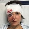 Cyclist who smashed woman's skull while riding on wrong side of the road is fined a 'paltry and insulting' £500