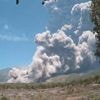 Residents wear masks as volcanic ash blankets villages near erupting volcano