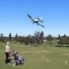 Heart-stopping moment plane crash lands at Mona Vale golf course in Sydney in front of horrified onlookers