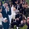 Fans left baffled as Larry David is spotted attending Josh Allen and Hailee Steinfeld's glitzy wedding