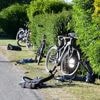 Zes fietsers gewond na botsing met auto in Cadzand, bestuurster onder invloed