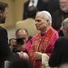 Shake it off! Pope Leo XIV grasps the hand of JD Vance at his inauguration mass after openly criticising the US VP... (who was the last pope's final official visitor!)