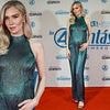 Vanessa Kirby is pregnant! Actress reveals she is expecting her first child as she shows off her baby bump in a stylish blue gown at a photocall for The Fantastic Four in Mexico