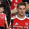 Viktor Gyokeres is unveiled on the pitch ahead of Arsenal's pre-season friendly with Newcastle in Singapore after finally sealing £64m move