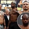 Daniel Dubois and Oleksandr Usyk in double bust-up even before their weigh-in as glove row and low-blow controversy sparks arguments between the two camps