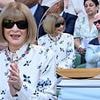 James Norton's famous dad chats to Anna Wintour at Wimbledon... do you think he's getting the lowdown on why she left Vogue?