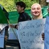 ‘We weigeren te zwijgen’: Haagse Syriërs protesteren tegen Israël