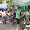 Ateliers, dégustation, écran géant… Ambiance de fête dans la fan zone du Tour de France à Vannes