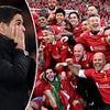 Arsenal boss Mikel Arteta admits losing the Premier League title to Liverpool hurt 'in my tummy'