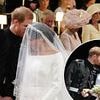 Lip readers reveal the comment Prince Harry made to Meghan Markle at the altar on their wedding day - and the instruction she whispered back