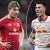 Rasmus Hojlund reacts to Benjamin Sesko's imminent £74m move to Man United as deal raises serious questions over the Dane's Old Trafford future