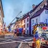 Mehrere Gebäude eingestürzt: Großbrand in Villingen-Schwenningen gelöscht
