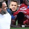 Nottingham Forest launch blistering attack on 'baseless, ill-informed outrage' - after Gary Neville labelled Evangelos Marinakis 'scandalous' for entering the pitch