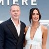 Brad Pitt's girlfriend Ines de Ramon dons risque bridal-inspired ensemble at glitzy F1 premiere