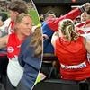 Shocking new footage of women fighting at footy game surfaces as radio star says brawling AFL fans get special treatment compared to soccer supporters