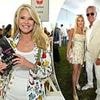 Christie Brinkley's awkward moment as ex-husband she accuses of cheating with teen shows up at her book signing... with 40-years-younger wife
