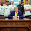 Juventus-speler Weah over 'vreemd' bezoek aan Trump: 'Ik had geen keus'