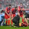 Fußball-Bundesliga: Sorgen um Heidenheim-Torwart Müller: Partie unterbrochen