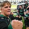 Northampton celebrate greatest EVER victory on European travels with night out in Dublin - as Henry Pollock reveals he was inspired by Lamine Yamal
