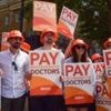 Why are resident doctors striking and what are they paid?