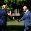Pompöser Empfang: König Charles erwartet Donald Trump